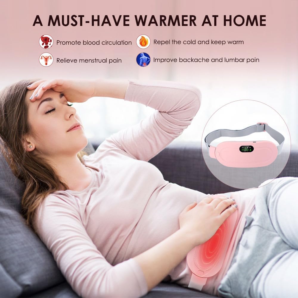 Rechargeable heating pad for menstrual relief - My Store