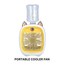 Fan - 3-in-1 Portable Air Cooler, Humidifier, and Fan with Water Tank - My Store