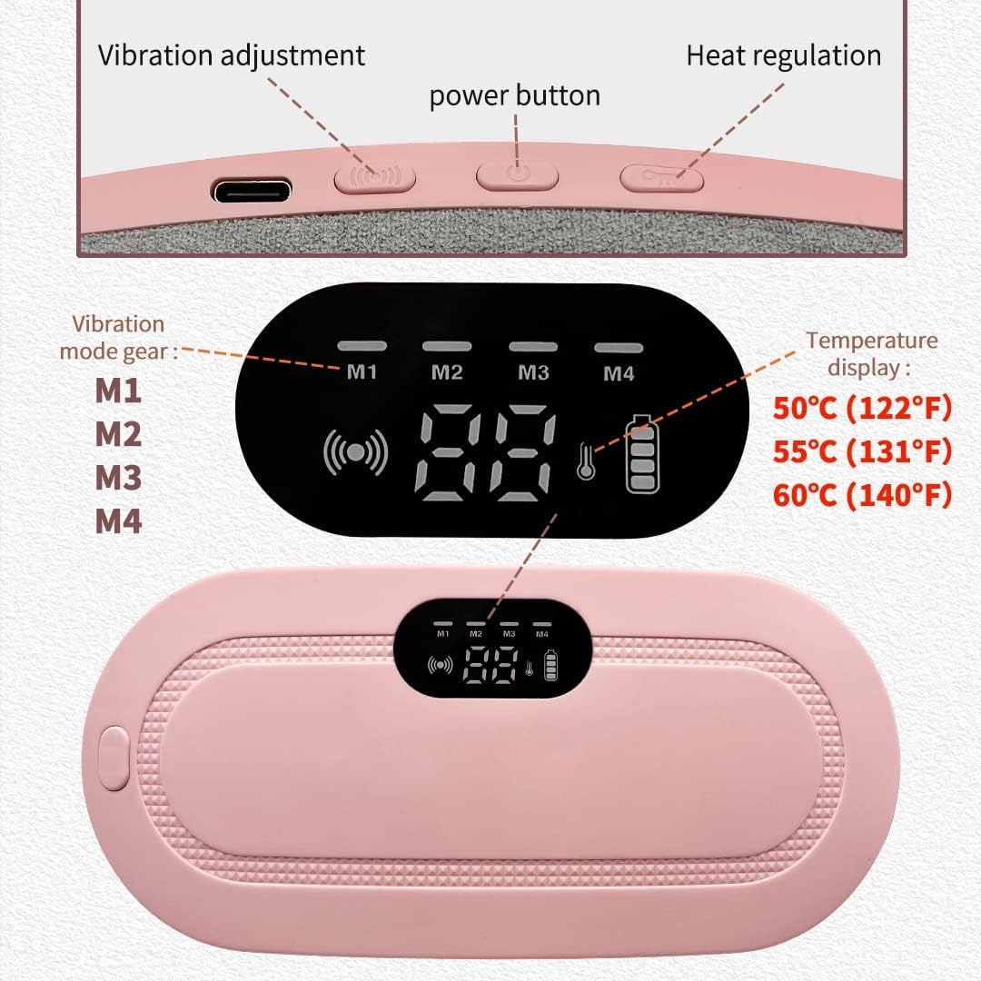 Rechargeable heating pad for menstrual relief - My Store