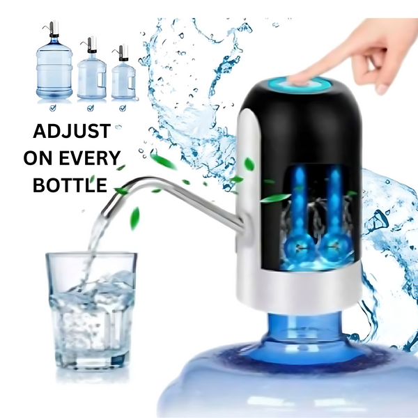 Water Pump Dispenser - USB Rechargeable, Adjustable for All Bottle Sizes - My Store