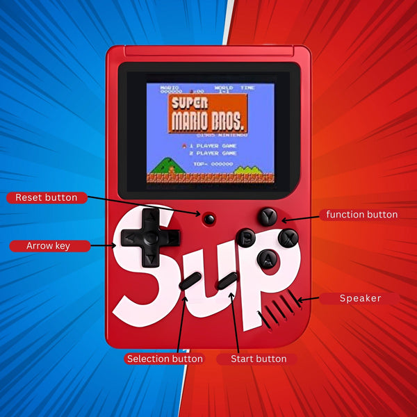 SUP 400-in-1 Retro Game Console with Built-in Games - Handheld Gaming Device - My Store
