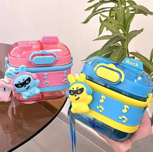 Dual Chamber Water Bottle - Portable Leak Proof Reusable - My Store